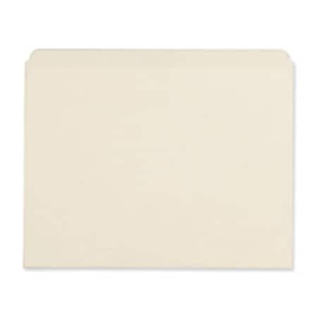 Business Source File Folder- Straight-Cut Tab- 11 Pt- Letter- Manila BSN43565